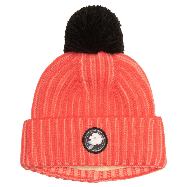Knit Hat Coral-0