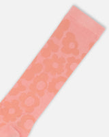 Jacquard Socks Misty Pink-2