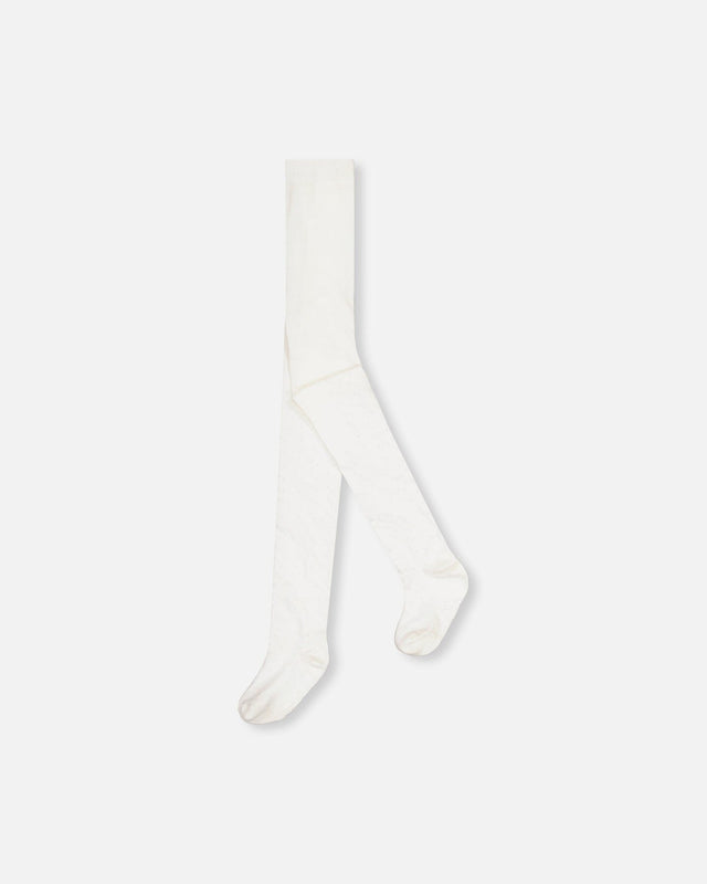 Baby Cable Tights Off White-0