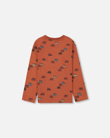 Jersey T-Shirt Dusty Orange-2