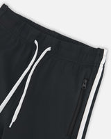 Athletic Sweatpants Black-3