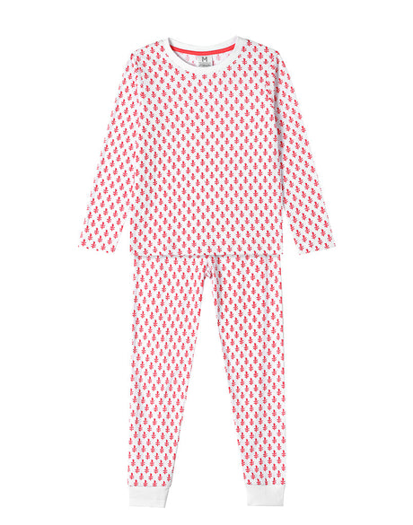 Toddler & Big Kid Cotton Knit PJ Set (Pink City)-2