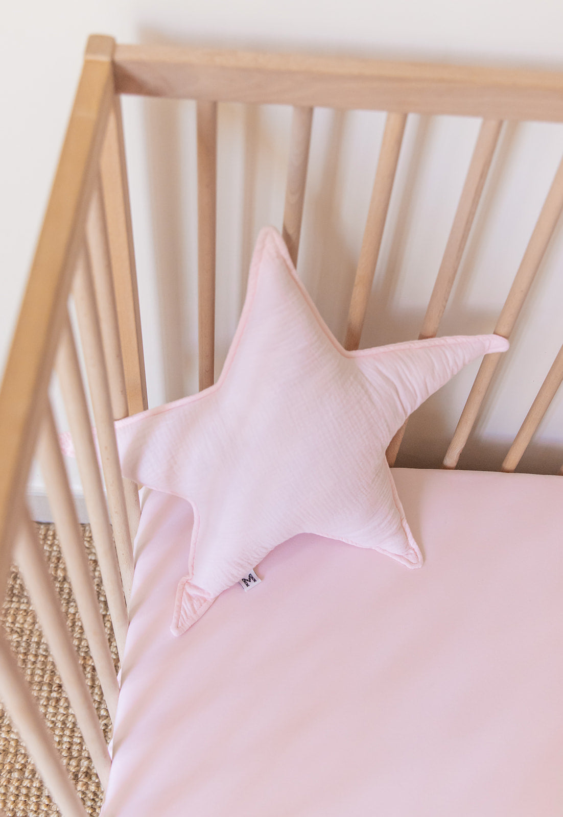 Star Cushion- Rose Pink-1